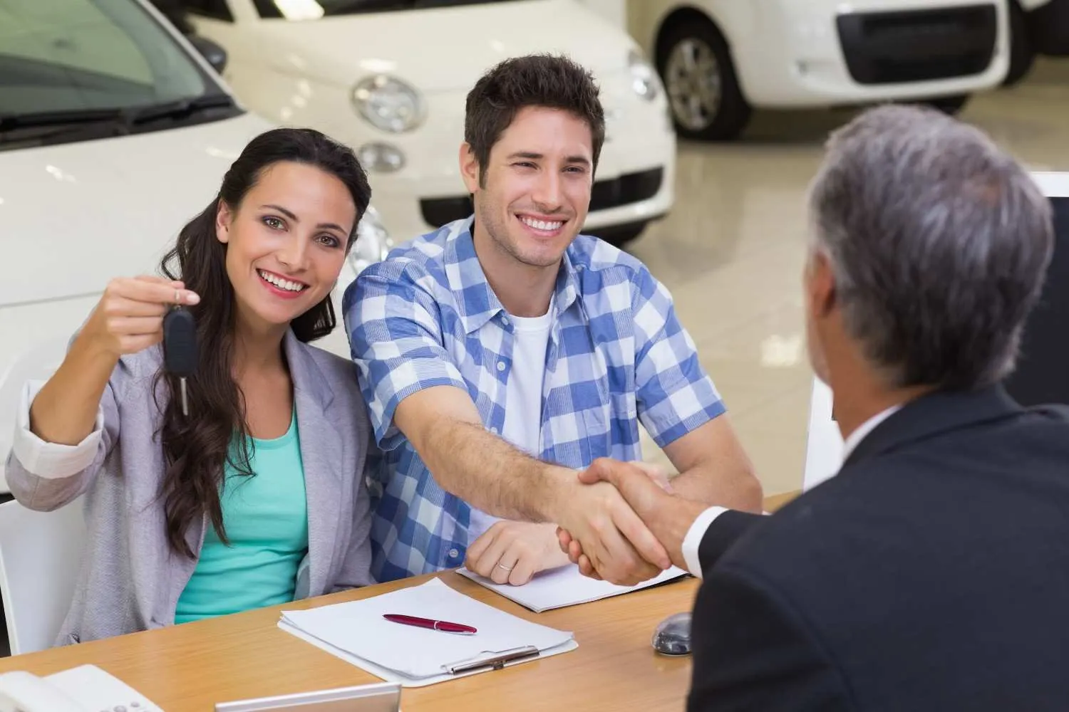 Car keys and policy documents